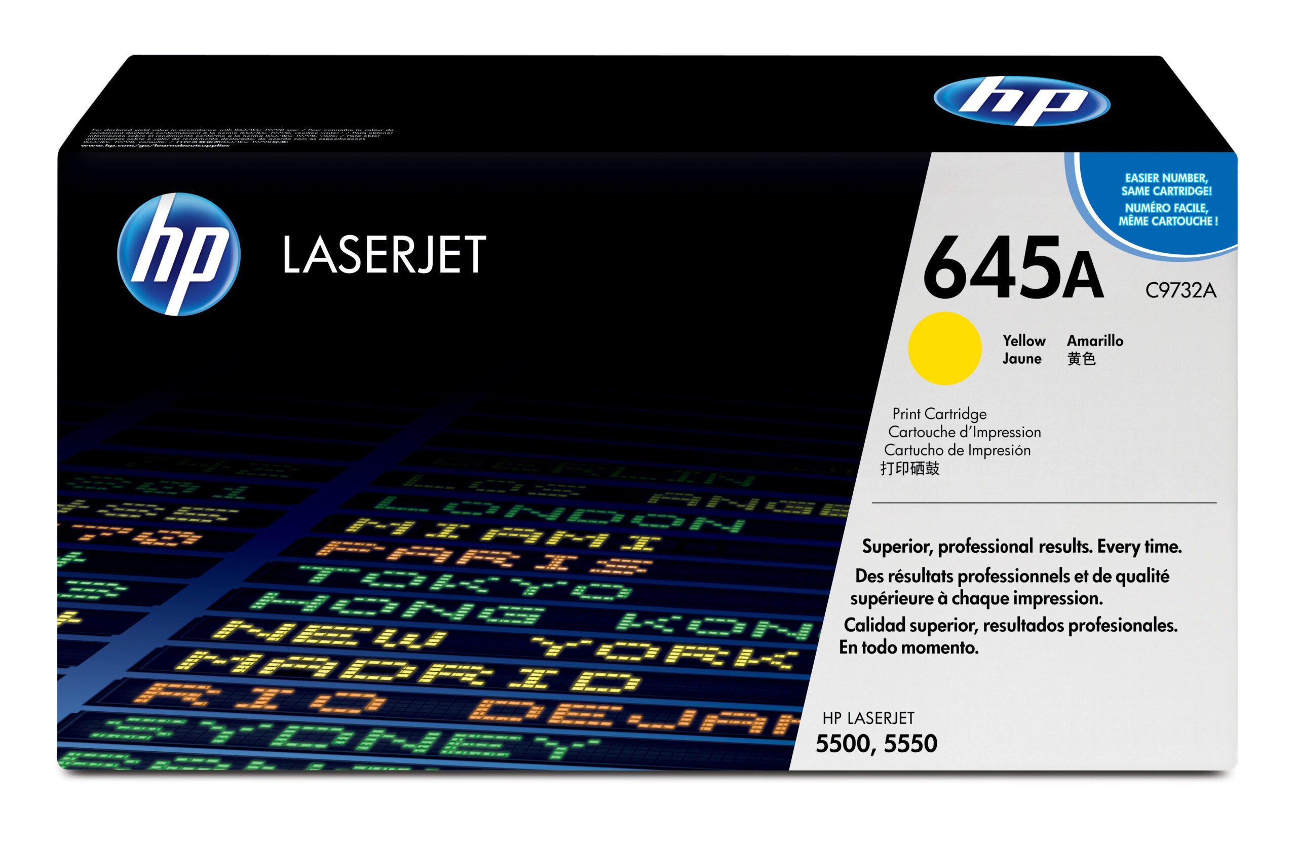 HP C9732A/645A Toner cartridge yellow, 12.000 pages/5% for Canon LBP-86