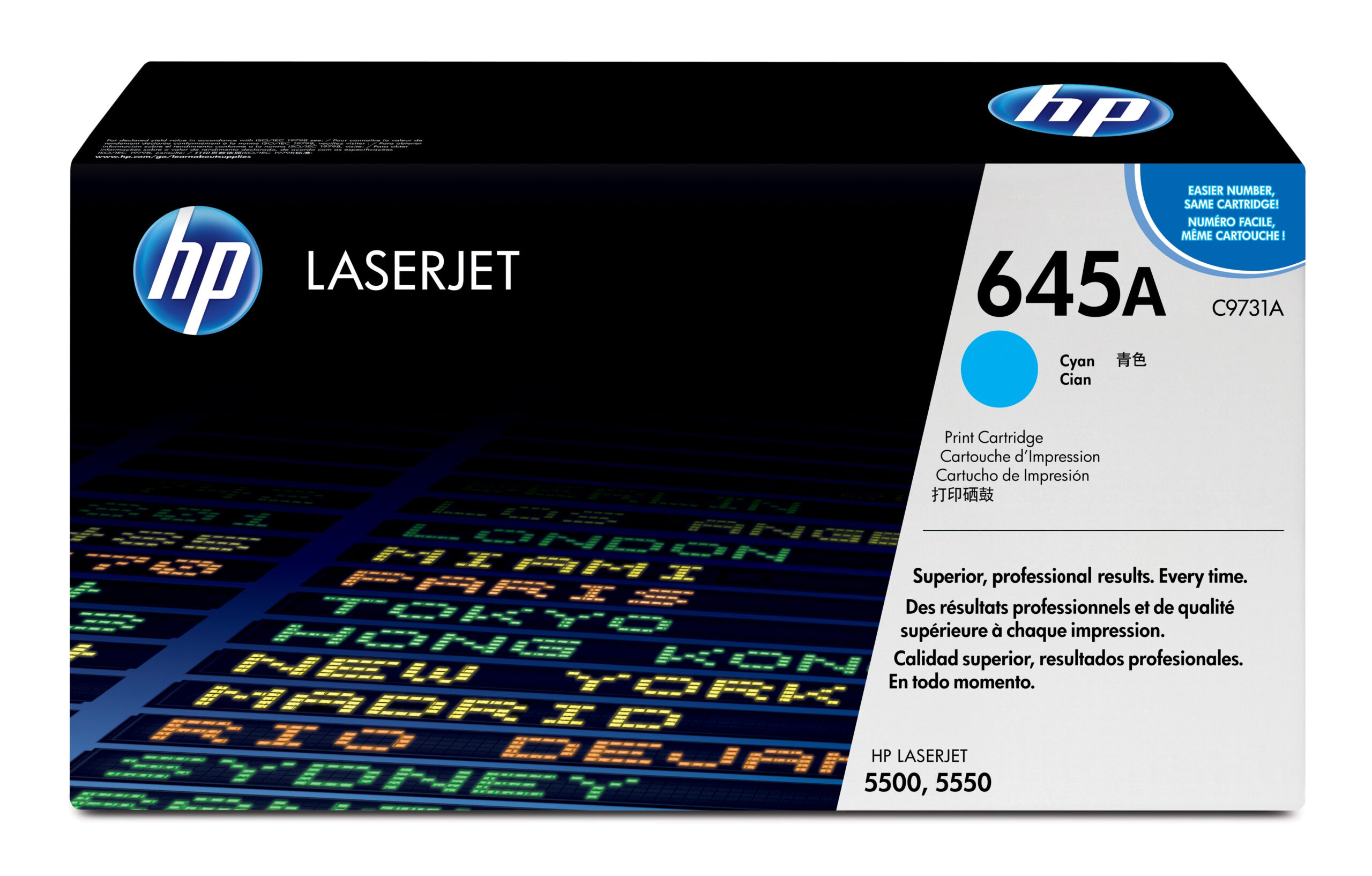 HP C9731A/645A Toner cartridge cyan, 12.000 pages/5% for Canon LBP-86