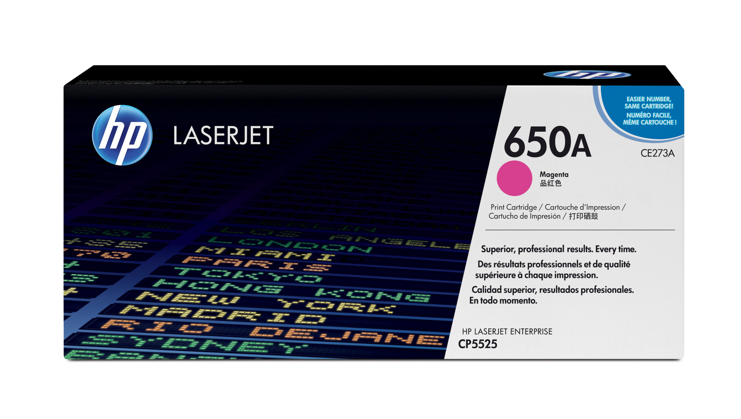 HP CE273A/650A Toner cartridge magenta, 15.000 pages ISO/IEC 19798 for HP CLJ CP 5525