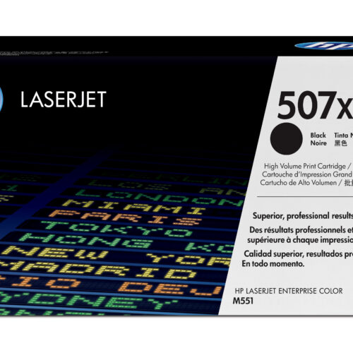 HP CE400X/507X Toner cartridge black high-capacity, 11.000 pages ISO/IEC 19798 for HP LaserJet EP 500