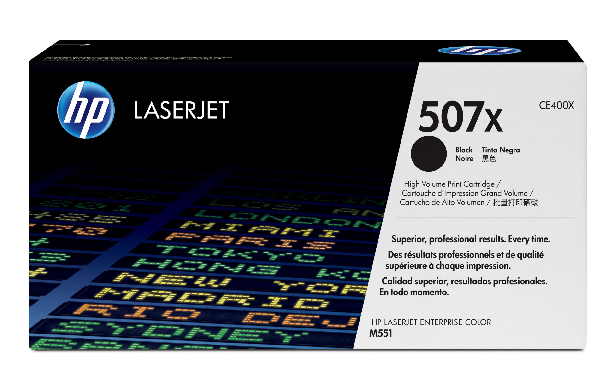 HP CE400X/507X Toner cartridge black high-capacity, 11.000 pages ISO/IEC 19798 for HP LaserJet EP 500