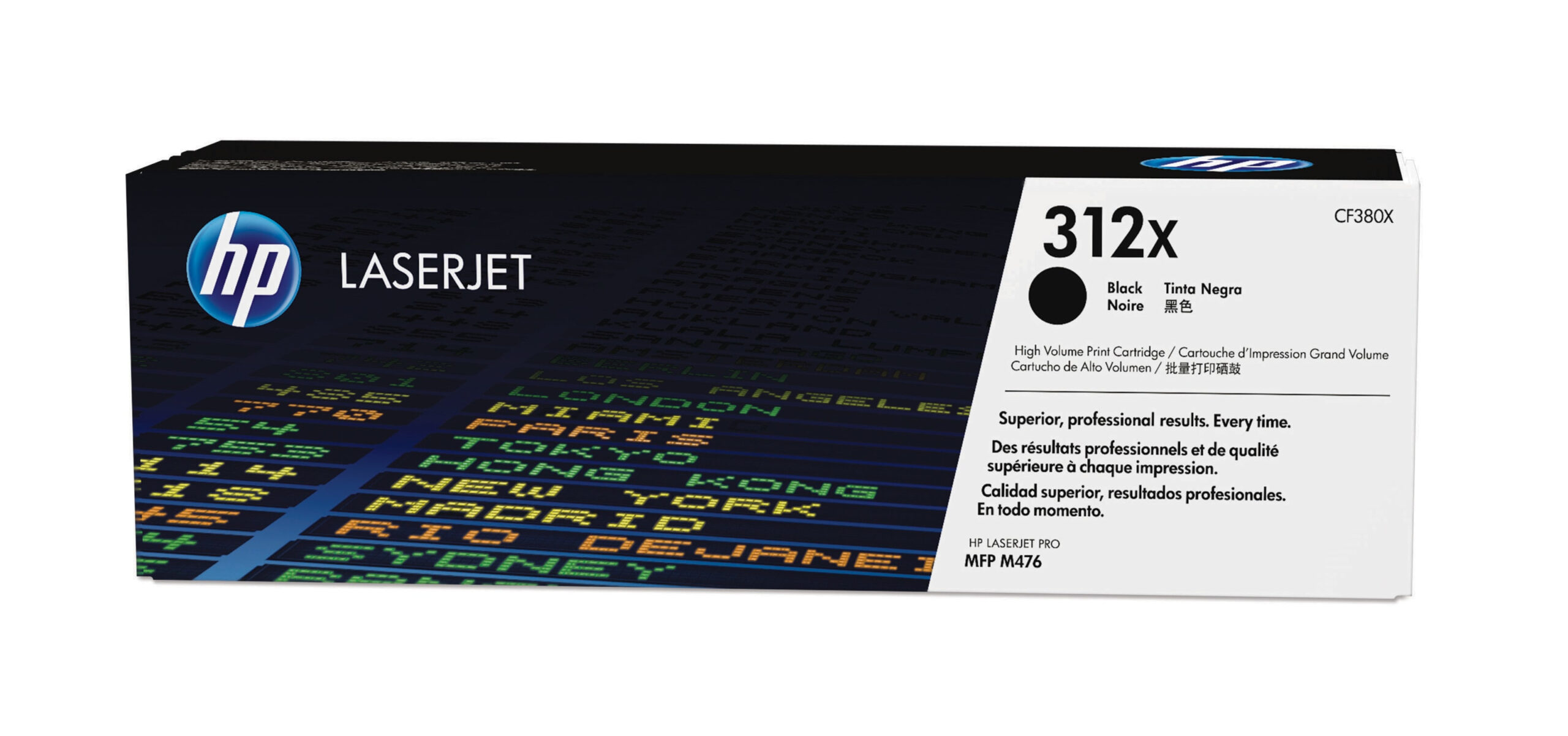 HP CF380X/312X Toner cartridge black, 4.400 pages ISO/IEC 19798 for HP CLJ Pro M 476