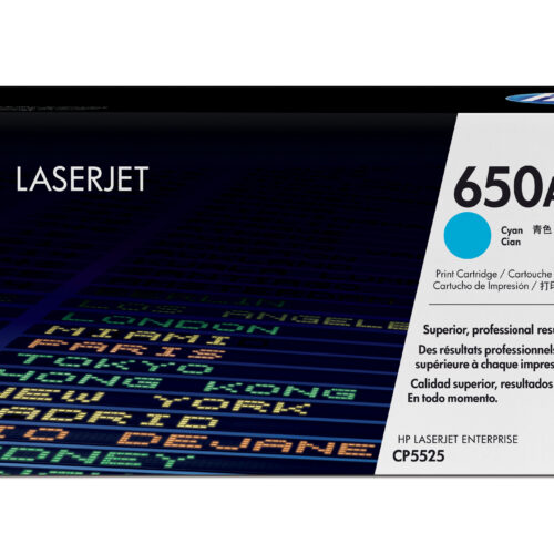 HP CE271A/650A Toner cartridge cyan, 15.000 pages ISO/IEC 19798 for HP CLJ CP 5525