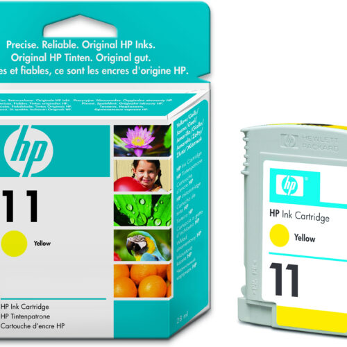 HP C4838AE/11 Ink cartridge yellow, 2.550 pages ISO/IEC 24711 28ml for HP Business InkJet 1000/2200/DesignJet 111
