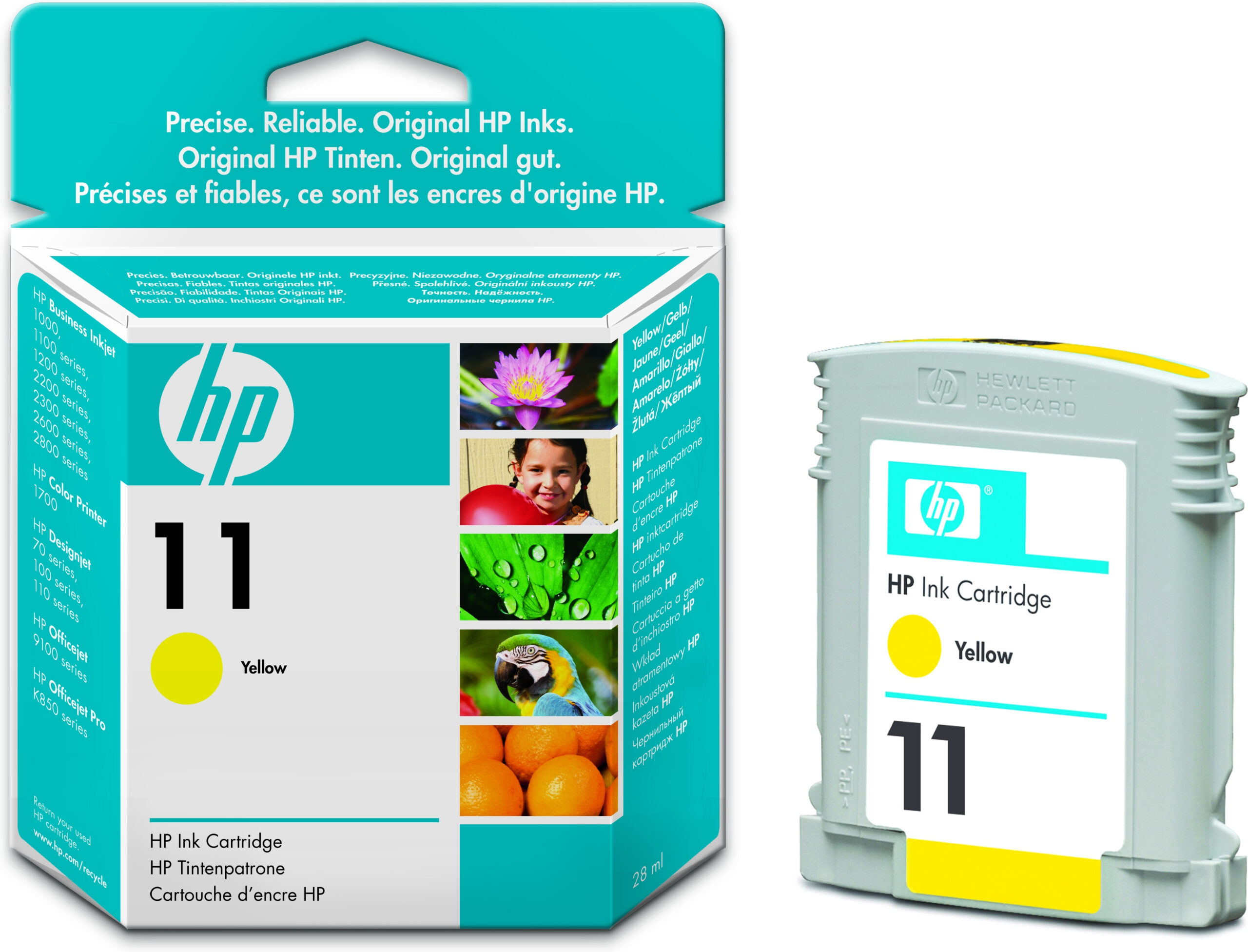 74287540_8995186226 HP C4838AE/11 Ink cartridge yellow, 2.550 pages ISO/IEC 24711 28ml for HP Business InkJet 1000/2200/DesignJet 111