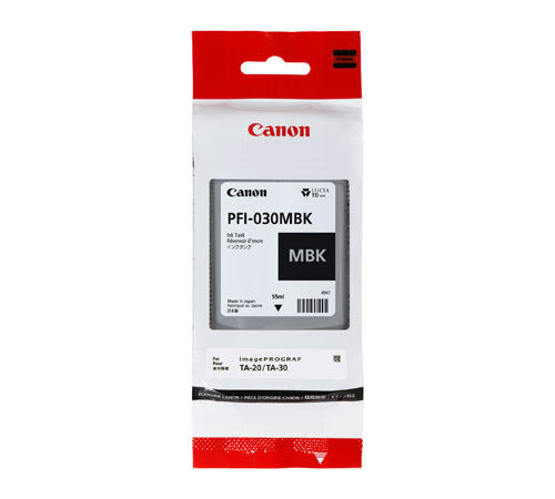 Canon 3488C001/PFI-030MBK Ink cartridge black matt 55ml for Canon IPF TA-20/TM-240