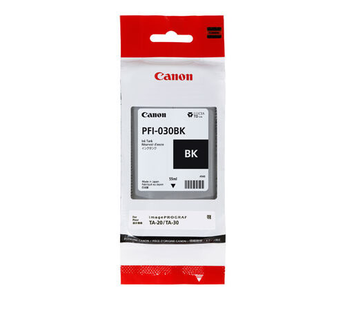Canon 3489C001/PFI-030BK Ink cartridge black 55ml for Canon IPF TA-20/TM-240
