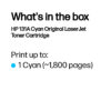 HP CF211A/131A Toner cartridge cyan, 1.800 pages ISO/IEC 19798 for HP Pro 200