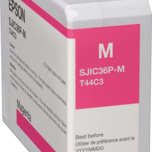 Epson C13T44C340/SJIC-36-P-M Ink cartridge magenta 80ml for Epson ColorWorks C 6000