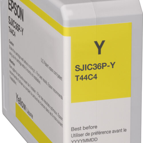 75838239_4427847649 Epson C13T44C440/SJIC-36-P-Y Ink cartridge yellow 80ml for Epson ColorWorks C 6000