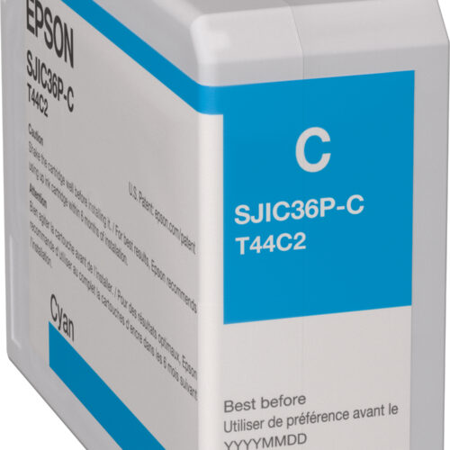 75838241_5007883882 Epson C13T44C240/SJIC-36-P-C Ink cartridge cyan 80ml for Epson ColorWorks C 6000