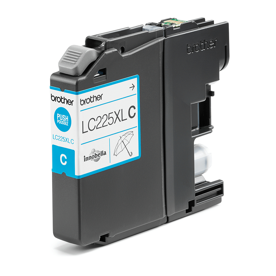 Brother LC-225XLC Ink cartridge cyan, 1.200 pages ISO/IEC 24711 11.8ml for Brother MFC-J 4420/5320