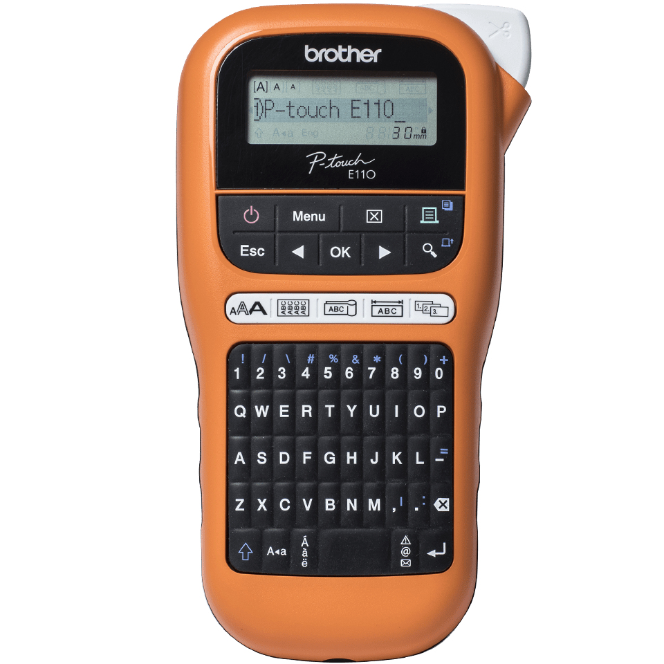Brother PTE110VPYP1 label printer 180 x 180 DPI 20 mm/sec TZe QWERTY
