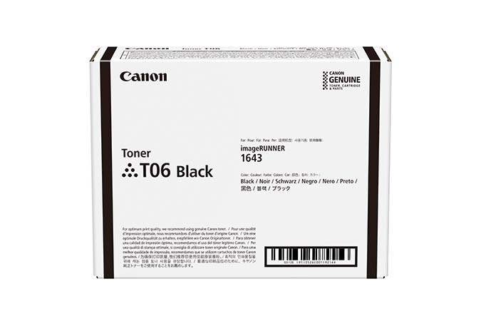 Canon 3526C002/T06 Toner cartridge, 20.500 pages ISO/IEC 19752 for Canon IR 1643