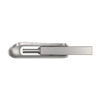 SanDisk Ultra Dual Drive Luxe USB flash drive 128 GB USB Type-A / USB Type-C 3.2 Gen 1 (3.1 Gen 1) Stainless steel