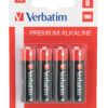 778555_2456662250 Verbatim AA Alkaline Batteries
