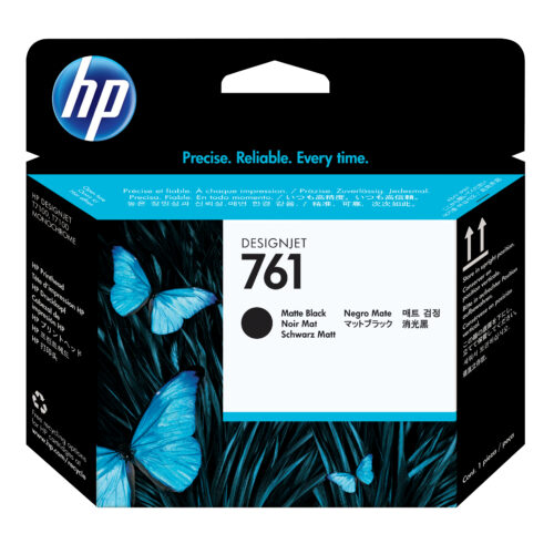 77ed3f3180a02d7509076b9bb143787b4a20afcb HP CH648A/761 Printhead black matt for HP DesignJet T 7100/7200