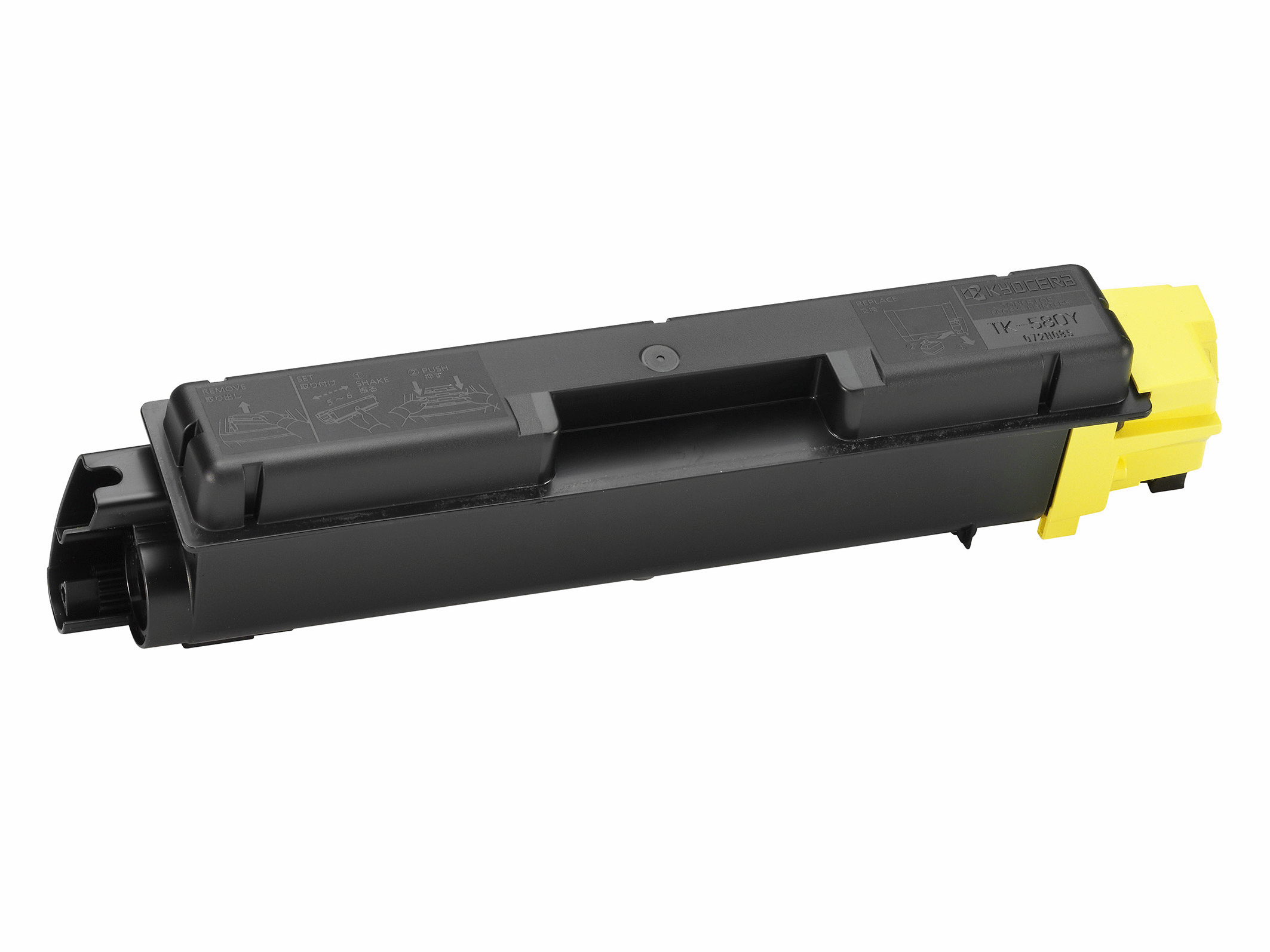 7817146-3880 Kyocera 1T02KTANL0/TK-580Y Toner yellow, 2.800 pages ISO/IEC 19798 for Kyocera FS-C 5150