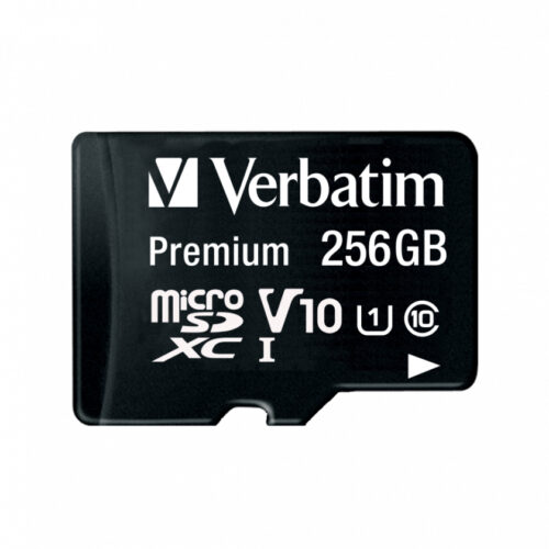 Verbatim Premium U1 256 GB MicroSDXC UHS-I Class 10
