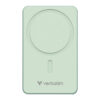 791546b4093b8a135ebed3bc13f949ef44b1122b Verbatim Charge ´n´ Go Essentials Magnetic Wireless Power Bank 5000 mAh Green