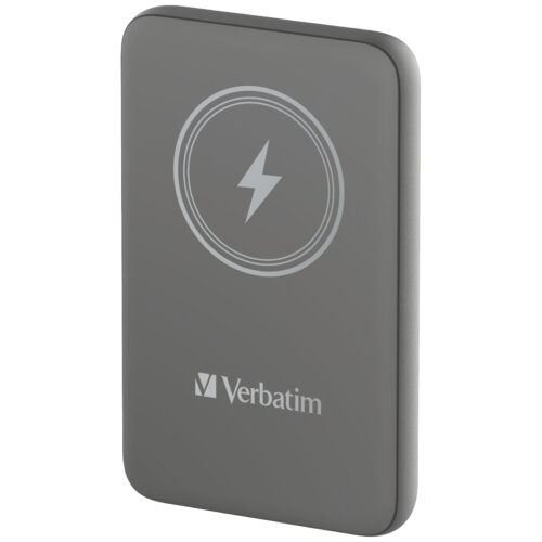 Verbatim Charge ´n´ Go Magnetic Wireless Power Bank 10000mAh Grey