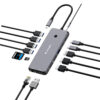 Verbatim CMH-14 USB Type-C 5000 Mbit/s Silver