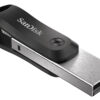 SanDisk iXpand USB flash drive 64 GB USB Type-A / Lightning 3.2 Gen 2 (3.1 Gen 2) Black, Silver