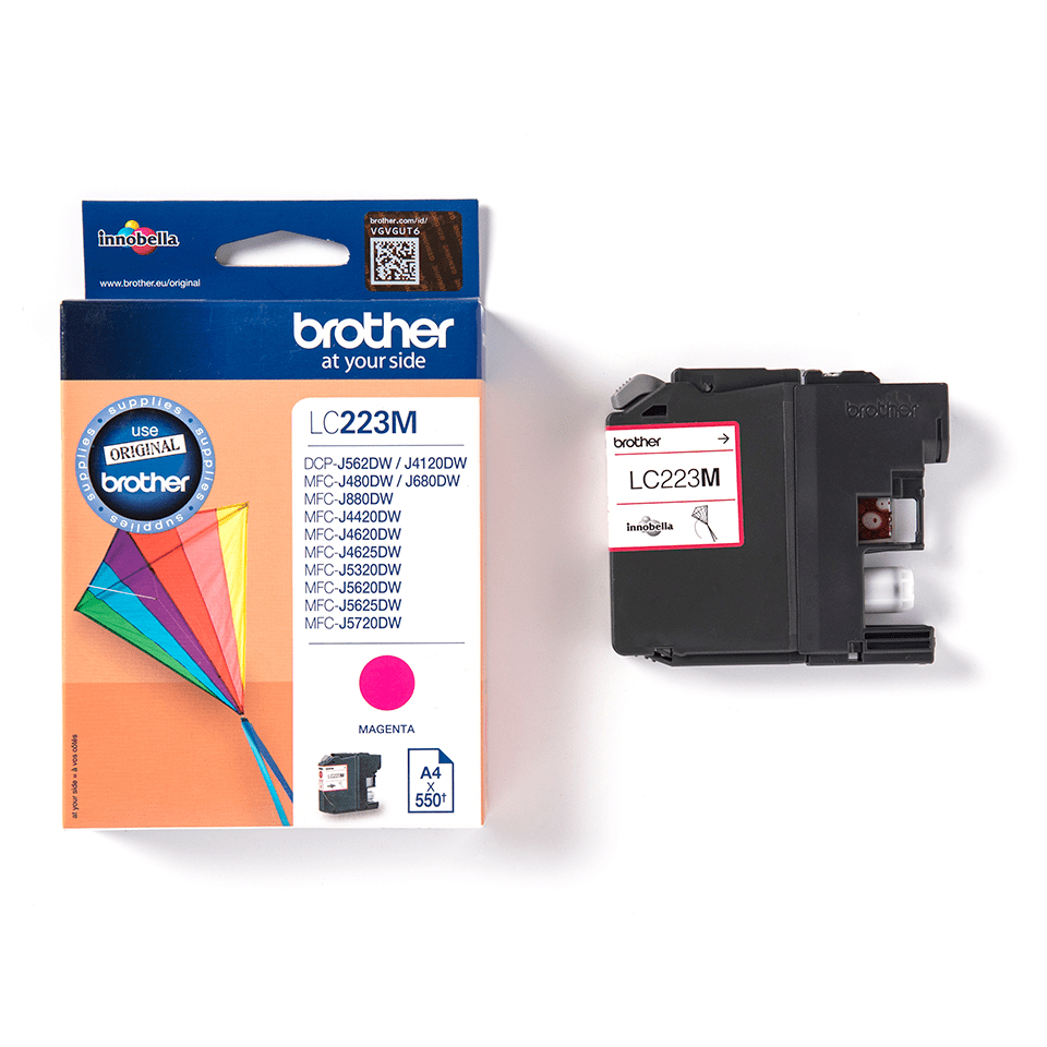 798bf1f4363e3dfa1ddd766ad502c37142170fdc Brother LC-223M Ink cartridge magenta, 550 pages ISO/IEC 24711 5.9ml for Brother DCP-J 562/MFC-J 4420/MFC-J 5320