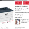 Xerox B310 A4 40ppm Wireless Duplex Printer PS3 PCL5e/6 2 Trays Total 350 Sheets UK