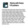 HP C9352AE/22 Printhead cartridge color, 165 pages ISO/IEC 24711 5ml for HP DeskJet F 4135/3910/OfficeJet J 3600/OfficeJet 4315/OfficeJet 5610