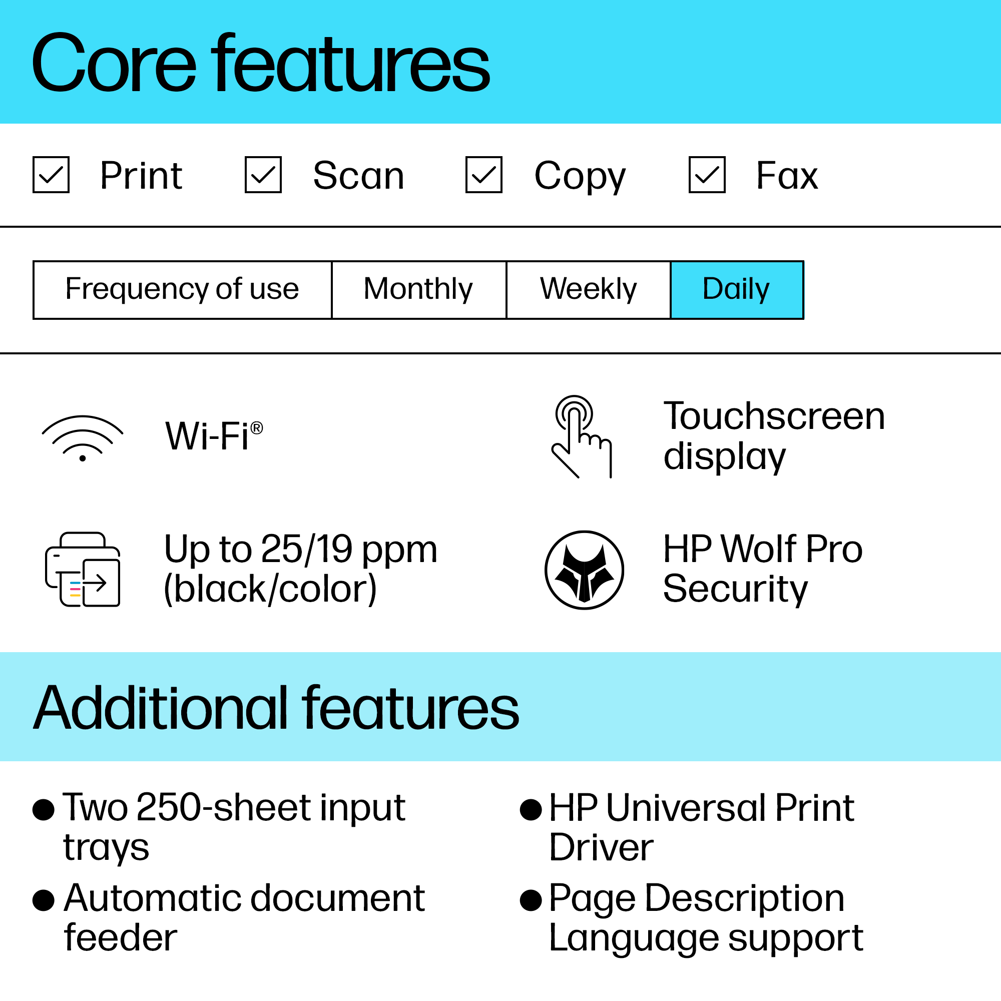 7b1c64fd1e7fed11603d1e1d9f59f1e6 HP OfficeJet Pro 9130b Wireless All-in-One Color Printer, Two-sided printing; Copier, Scanner