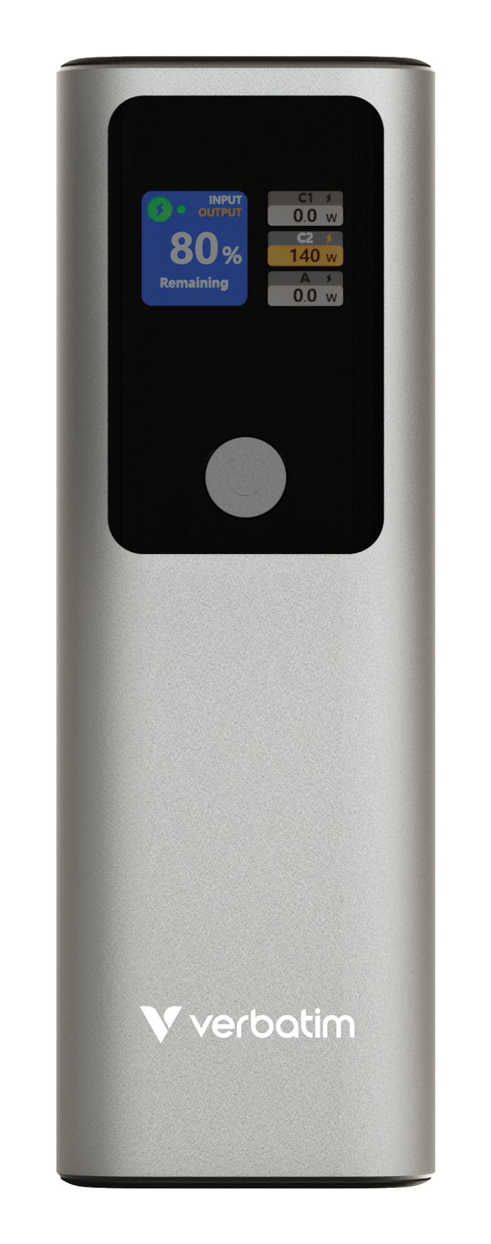 7bec7b09debfe34a54d28769c2481d3a8bf7e7c5 Verbatim Charge ´n´ Go Power Bank 27000mAh 183W Grey