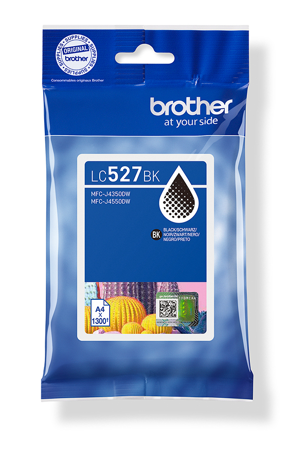7c26e09ba71bbb56d7d034fe767e202cdb2bce56 Brother LC-527BK Ink cartridge black, 1.200 pages ISO/IEC 19752 for Brother MFC-J 4350
