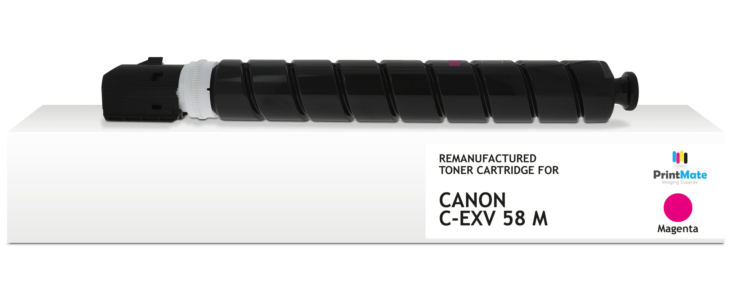 PrintMate CANON C-EXV58 M, remanufactured toner, Magenta 60000p