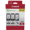 7d5b6b04a679b7098b917b2305ee09e0 Canon 8286B013/PG-545XL+CL-546XL Printhead cartridge multi pack 2x black +1x color high-capacity 2x15ml + 1x13ml Pack=3 for Canon Pixma MG 2450