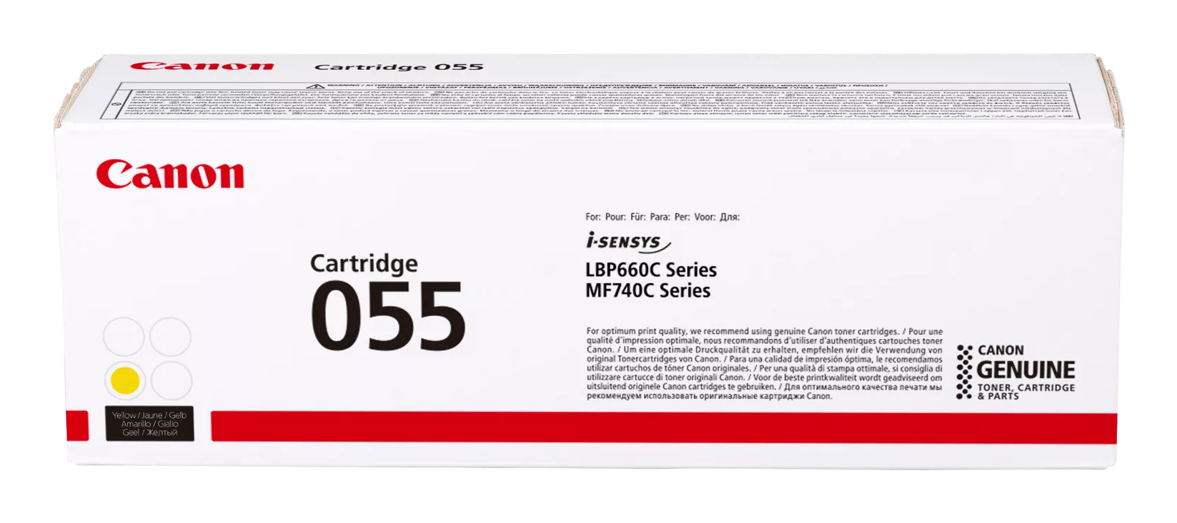 Canon 3013C002/055 Toner cartridge yellow, 2.100 pages ISO/IEC 19752 for Canon LBP-660