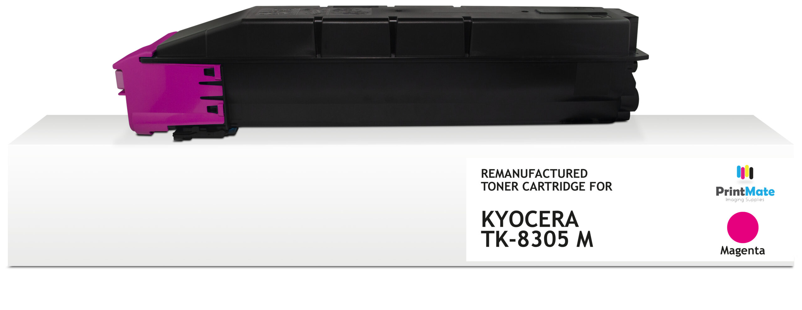 PrintMate KYOCERA TK-8305M, remanufactured toner, Magenta 15000p