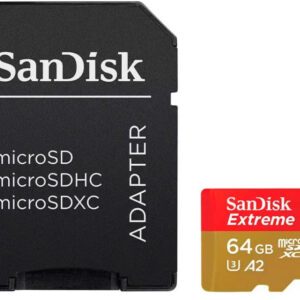 SanDisk Extreme PLUS 64 GB MicroSDXC Class 10