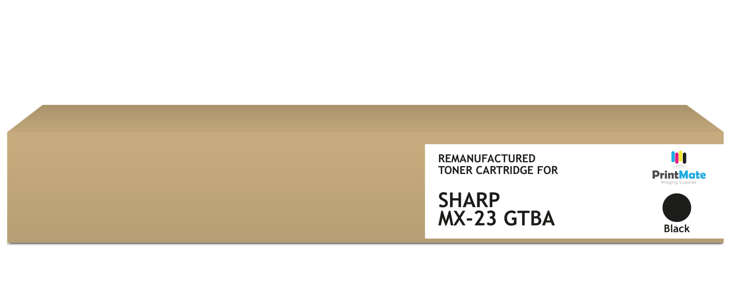 7fb390a4c046bc18dcf9c2e75ac1e9bb518f1163 PrintMate SHARP MX-23 GTBA, remanufactured toner, Black 18000p