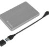 Verbatim Store ´n´ Go ALU Slim Portable Hard Drive 2TB Space Grey
