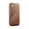 Western Digital My Passport 1 TB USB Type-C 3.2 Gen 2 (3.1 Gen 2) Gold
