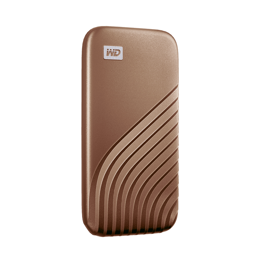 Western Digital My Passport 1 TB USB Type-C 3.2 Gen 2 (3.1 Gen 2) Gold