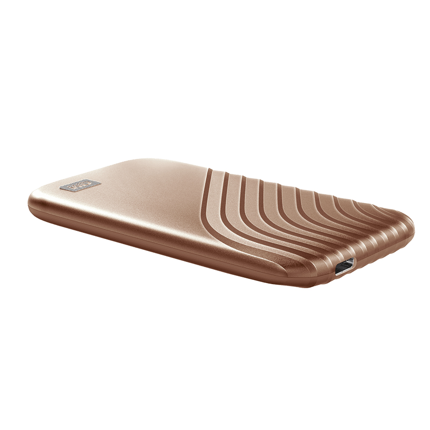 Western Digital My Passport 1 TB USB Type-C 3.2 Gen 2 (3.1 Gen 2) Gold