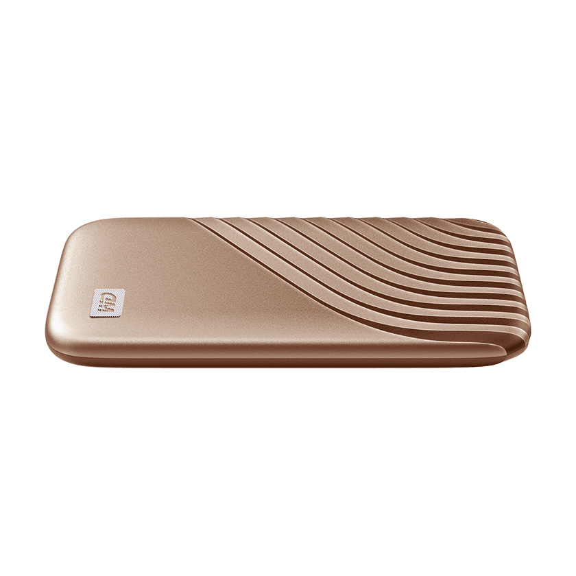 Western Digital My Passport 1 TB USB Type-C 3.2 Gen 2 (3.1 Gen 2) Gold