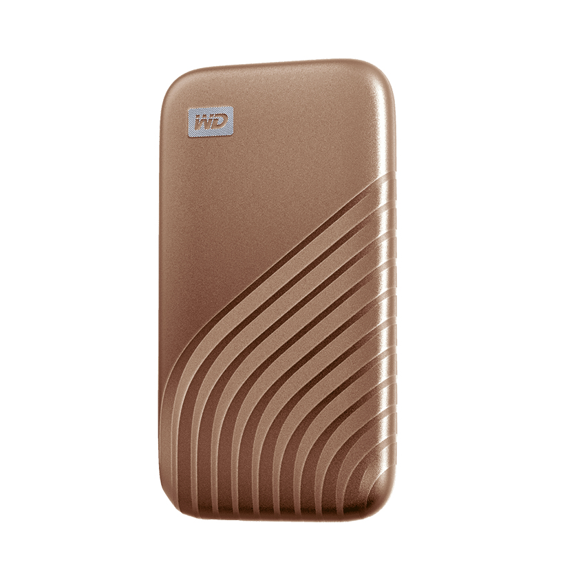 Western Digital My Passport 1 TB USB Type-C 3.2 Gen 2 (3.1 Gen 2) Gold