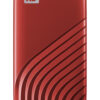 Western Digital My Passport 2 TB USB Type-C 3.2 Gen 2 (3.1 Gen 2) Red