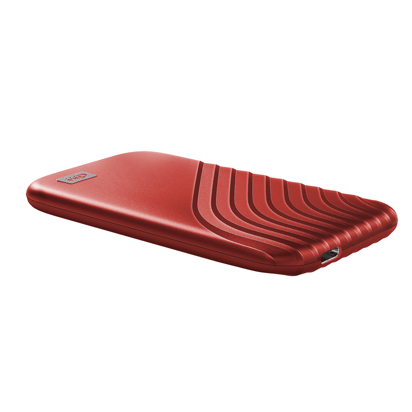 Western Digital My Passport 2 TB USB Type-C 3.2 Gen 2 (3.1 Gen 2) Red
