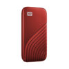 Western Digital My Passport 2 TB USB Type-C 3.2 Gen 2 (3.1 Gen 2) Red
