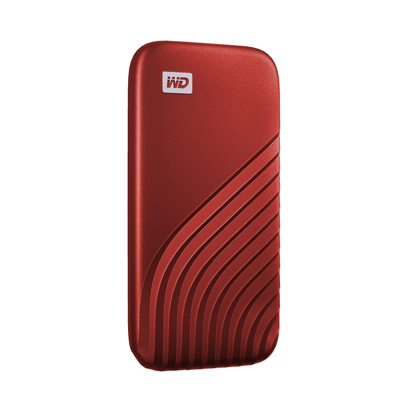 Western Digital My Passport 2 TB USB Type-C 3.2 Gen 2 (3.1 Gen 2) Red