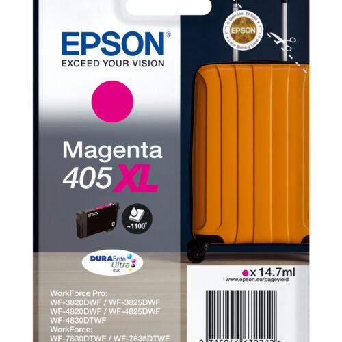 80490328_5571092865 Epson C13T05H34010/405XL Ink cartridge magenta high-capacity, 1.100 pages 14.7ml for Epson WF-3820/7830